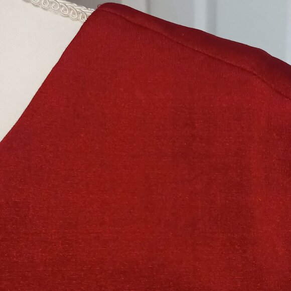 Mikael Aghal, Jersey‎ Knit Layered Party Dress in Red, Size 2, *NWT - Picture 7 of 16